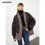Зимняя женская куртка в падке Parkas короткое пальто толстое хлопок PA