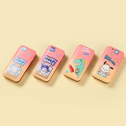 Мультяшный портсигар, зажигалка, универсальный портативный комплект для друга