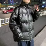 Tide, ретро бейсбольный демисезонный пуховик, полиуретановая куртка, в американском стиле, оверсайз