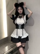 Cô hầu gái gợi cảm, đồng phục nóng bỏng, cosplay ham muốn thuần khiết, bộ đồ lolita riêng tư Nhật Bản, váy công chúa dễ thương