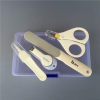Milk white 小+small scissors+BB nail pliers+booger clip to large box