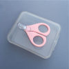 Small scissors (pink) Send a square box