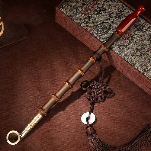 Медная ониксовая старомодная курительная трубка ручной работы, подарок на день рождения