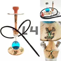 Взрывные бревна светящаяся горшок одиночная трубка высотой около 56 см