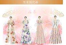 услуги аксессуары дизайн 服装效果图(具体价格按照不同的款式而变化)