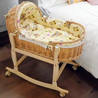 Колыбель, качалка, стульчик для кормления для новорожденных, портативная детская корзина