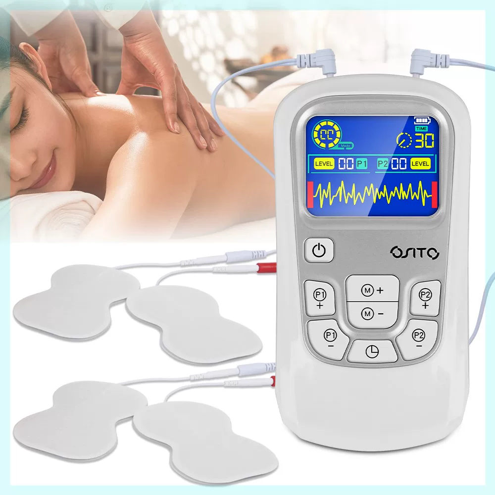 25 Modes EMS Electric Muscle Stimulator Tens Unit Machine Ph