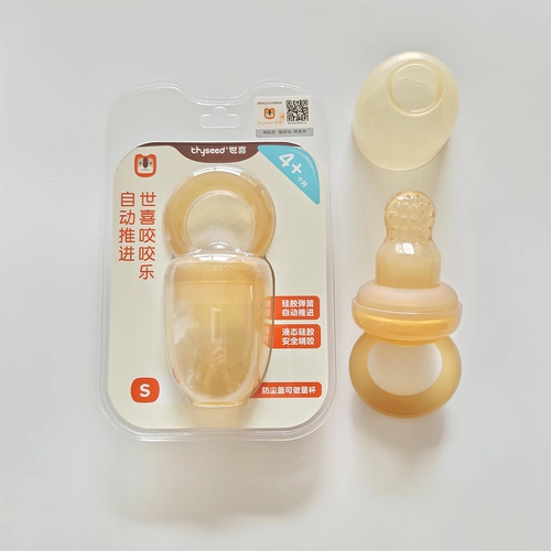 Фруктовый ниблер для младенца для прикорма, детский силикагелевый прорезыватель