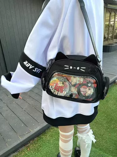 Демисезонный небольшой дизайнерский мультяшный модный рюкзак, сумка на одно плечо, изысканный стиль