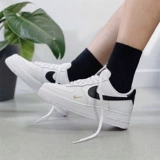 Nike Air Force 1, классическая низкая белая обувь подходит для мужчин и женщин, повседневная обувь, кроссовки, сделано на заказ