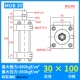 Xi lanh xi lanh thủy lực nhẹ/đường kính MOB30/40/50 thì 25/50/75/100/125/150/200