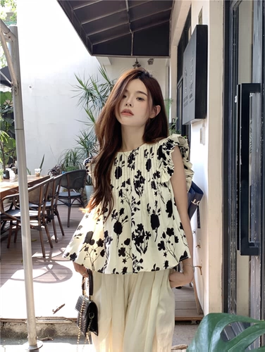 Топ с чашечками, шифоновая майка топ, модный бюстгальтер-топ без рукавов, открытые плечи, свободный крой