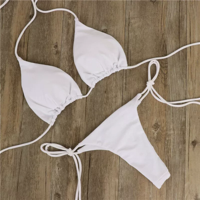 Бразильский купальник для женщин Sexy Bikini Set Push-Up с формованной чашкой