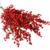 hoa lụa để bàn Đám cưới trái cây màu đỏ cành đơn trái cây Giáng sinh trái cây tốt lành bọt trái cây trái cây may mắn trái cây mô phỏng vật liệu cắm hoa giả hạc rừng đào giả Cây hoa trang trí