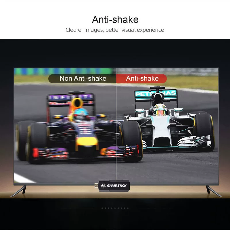 Игровой Stick 4K GD10 128GB Новая ретро-игровая консоль 2.4G