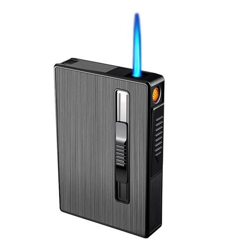 Ветрозащитный портсигар, креативная зажигалка с зарядкой, популярно в интернете