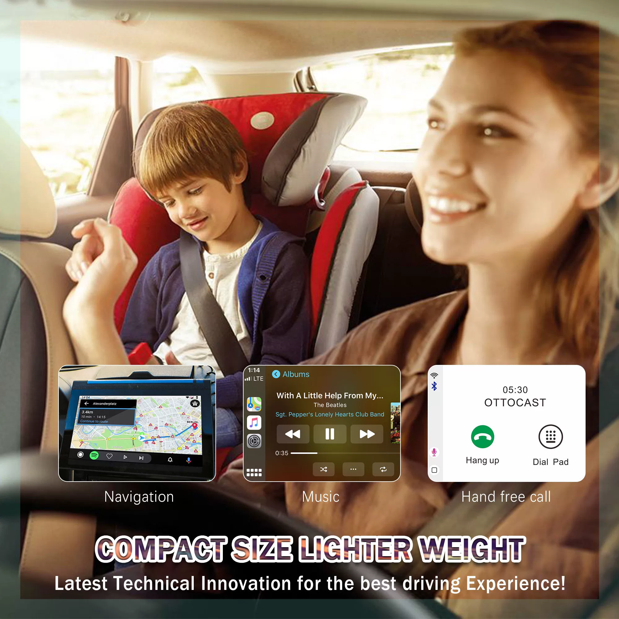 OTTOCAST Wireless CarPlay Adapter CarPlay Dongle Acti