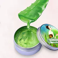 skin care aloe vera gel anti-acne soothing moisturizing whit
