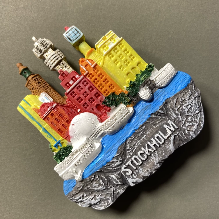 Креативный commemorative? Painted strong magnet, fridge magnet