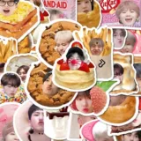 Новая семнадцать наклейка Ins Alien Ming Hao Cui Shengche's Explosive Decorative Handc -Scound Scepting Sticker