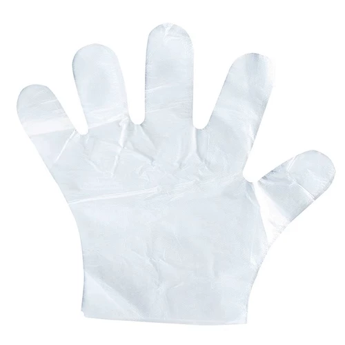 1 упаковка из 100 только одного -время перчатки Home Food -Крейтинг Catering Commercial Kitchen Pe Thin Plomt Gloves
