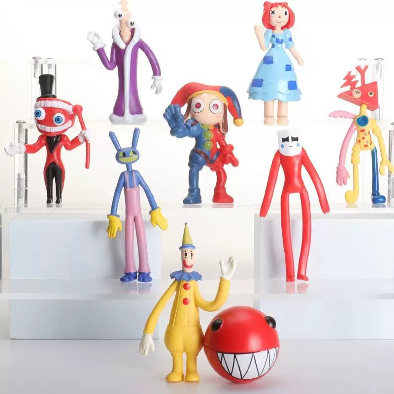 Магическая цифровая цирковая игрушка Hand Parm Nijan Jax Surrounding Surrounding Dolls