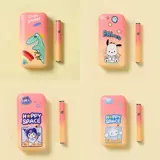 Милый мультяшный портсигар, зажигалка, универсальный портативный комплект с зарядкой для друга