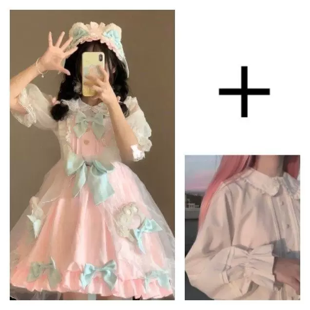 Искусственный дизайн милое платье, стиль Lolita, Lolita Jsk, эффект подъема