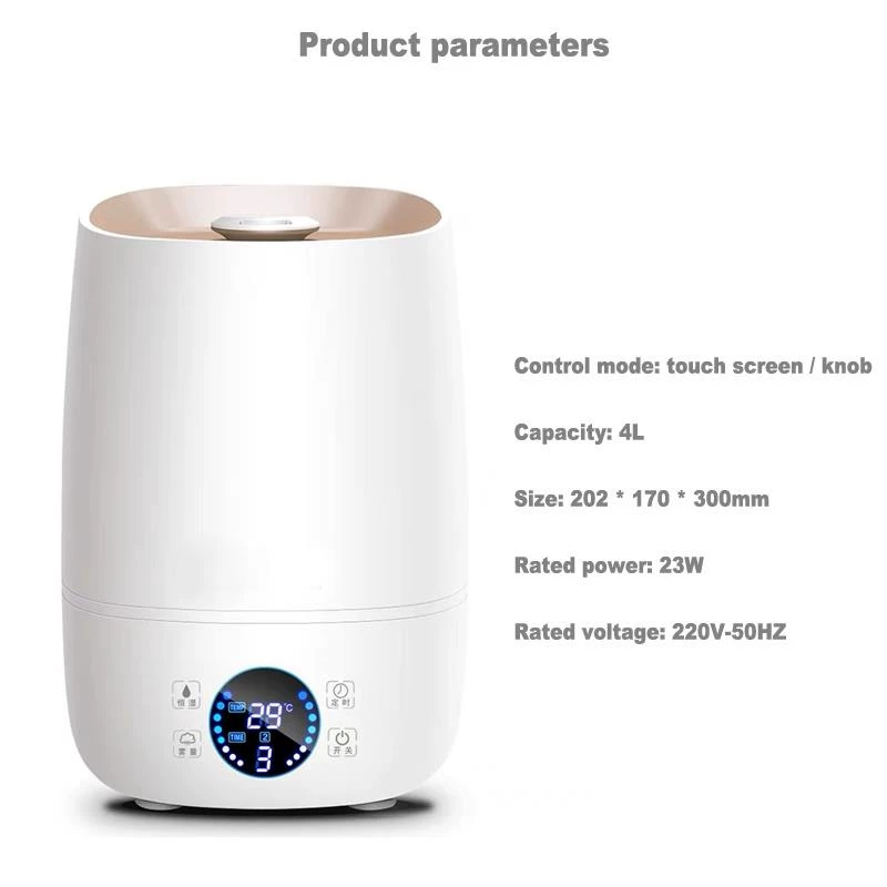 4L Air Essential Oil Diffuser Aroma Vaporizer Humidifier