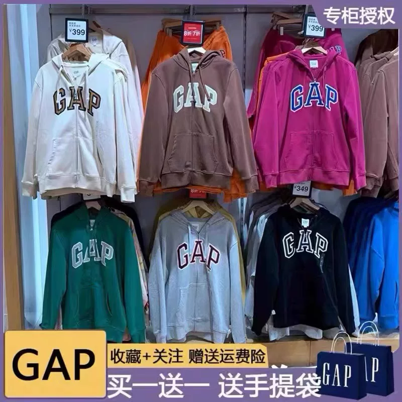 Gap, Tide, демисезонный толстовка для мужчин и женщин, теплый кардиган, спортивное худи, оверсайз, для любимых