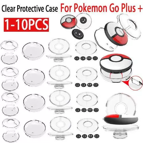 1-10 шт. Чистый защитный чехол для Poke Mon Go Plus +