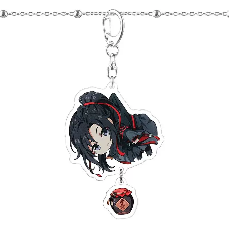 Yaoi The Untamed акриловая цепочка для ключей Wei Wuxian Lan Zhan Jiang
