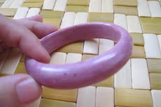 Украшения на руку 精品古玩老古董 清代老古董首饰古玉器玫瑰玉石手镯老玉镯子收藏