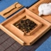 Khay trà gỗ đựng trà bánh thiết kế đơn giản phong cách Bắc Âu khay gỗ tre chống mọt Khay gỗ