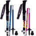 Trailblazer ánh sáng carbon trekking cực carbon siêu nhẹ telescopic ngoài trời gấp nữ trekking gậy gậy gậy tự vệ - Gậy / gậy gậy chống lưng Gậy / gậy