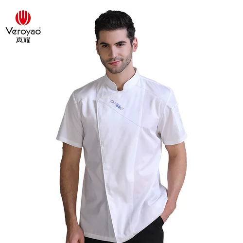 Летний тонкий комплект для работы для отеля, рабочая одежда, короткий рукав, делается под заказ