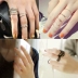 Net màu đỏ vòng nữ ngày Hàn Quốc hipster sinh viên cá tính doanh vài đuôi vòng ngón tay nhỏ phần xương hiphop vòng
