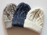 Hatlover Daily Образец одноцветного образца сплетен, смешанный цвет против холодной шерстяной шляпы женская шляпа 3 Цвет 53-57