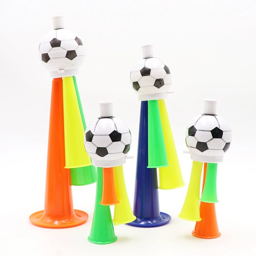 Футбольный большой мегафон, игрушка, воздушный насос