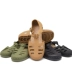 Giày Namba 7080 hoài cổ cổ điển đầy đủ dép cao su retro Phong cách Anh giải phóng giày cán bộ quân đội dép cổ điển dép sandal Sandal