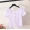 2018 new retro Hồng Kông hương vị quảng trường cổ áo sơ mi ins slim màu rắn t-shirt bạn gái ngắn tay T-Shirt nữ mùa hè