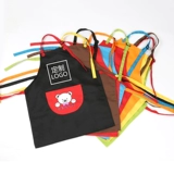 Модный милый фартук, нарукавники, нагрудник, комбинезон для влюбленных, в корейском стиле, делается под заказ, с печатью вашего логотипа