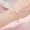 Vòng tay bạc 925 nữ sinh viên thời trang Nhật Bản và Hàn Quốc đơn giản gửi cho bạn gái món quà sinh nhật thiết kế rỗng vòng chân bạc - Vòng chân
