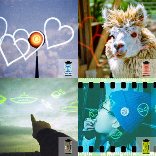 Коно! Чужое цветовое пленка спецэффектов, австрийская оригинальная 200 градусов негативная пленка 135 Цветная пленка