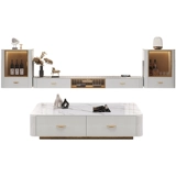 Hangle Rock Board ТВ кабинет кофейный столик комбинация легкие роскошные маленькие бытовые стены -настенный шкаф проста современный шкаф для хранения гостиной