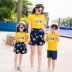 Khác nhau cha mẹ-con mặc quần áo mùa hè 2020 gia đình thủy triều mới mẹ và con gái mẹ-con mặc một gia đình bốn - Trang phục dành cho cha mẹ và con