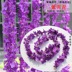 Mô phỏng trang trí hoa cẩm tú cầu chuỗi hoa wisteria chuỗi hoa mây giả treo hoa nho treo tường trồng hoa - Hoa nhân tạo / Cây / Trái cây bình hoa giả đẹp để phòng khách Hoa nhân tạo / Cây / Trái cây