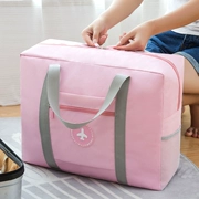 Túi hành lý du lịch nữ xách tay gấp không thấm nước xe đẩy túi công suất lớn nhẹ túi du lịch khoảng cách ngắn