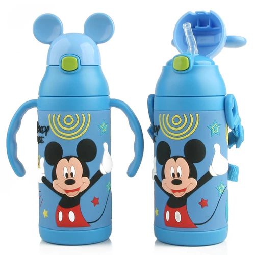 Дисней, детский стакан, трубочка со стаканом, герметический чайник