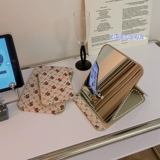 Ретро складной портативный большой настольный туалетный столик для школьников, зеркало